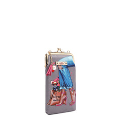 NK20340ESSENCE-6 NIKKY KISSLOCK PHONE AND SUNGLASS PURSE