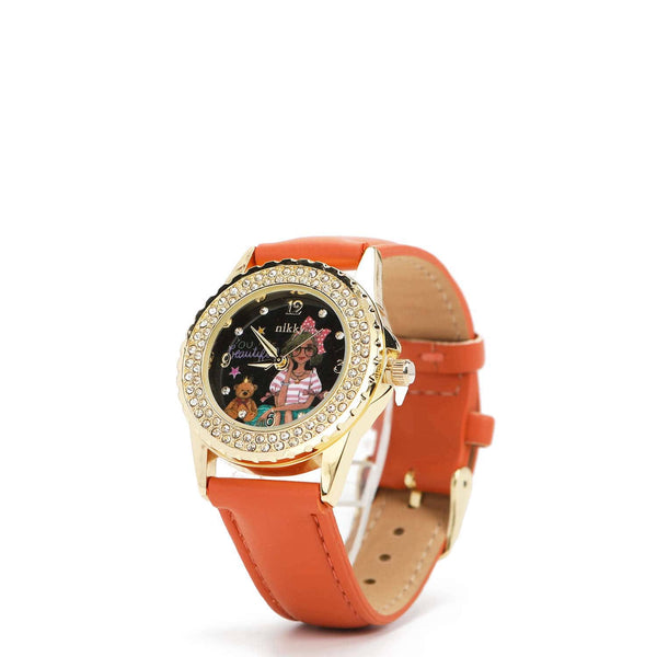 NK20507 EYE CONTACT Print Watch