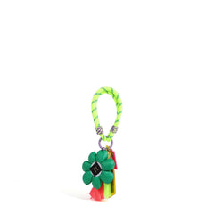 Nodu Nadu NN2423 Puffy Flower Tassel Keychain Bag Charm