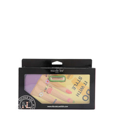 Vegan Leather RFID Bifold Wallet with Zip Wallet