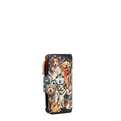 Layered RFID Bifold Wallet – Vegan Leather