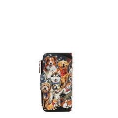 Layered RFID Bifold Wallet – Vegan Leather